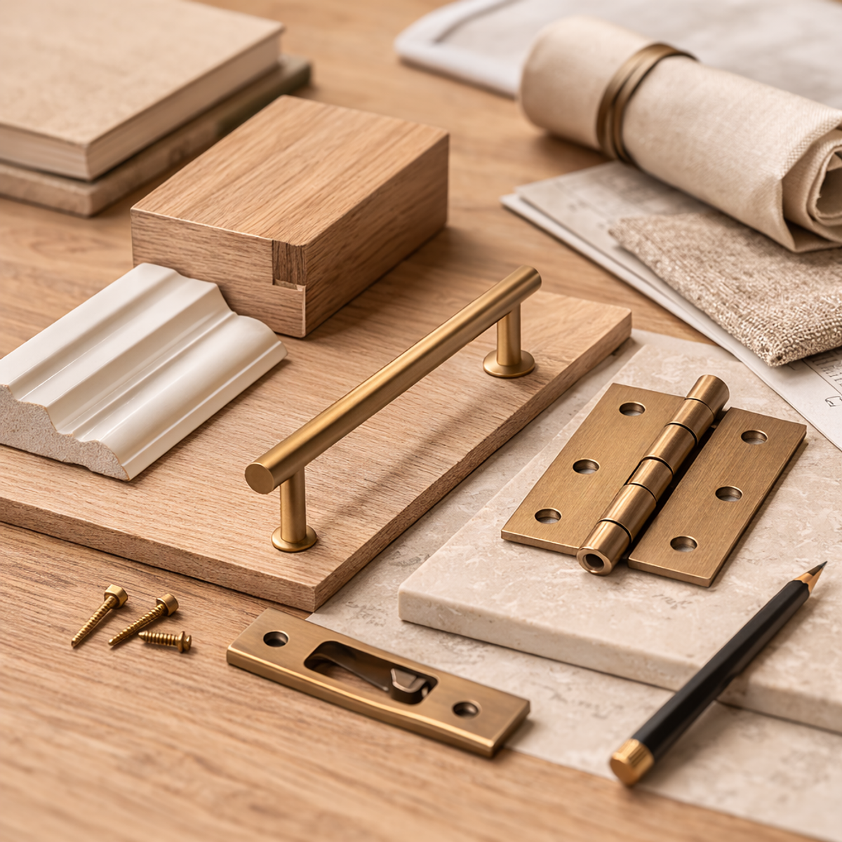 Construction hardware and materials
