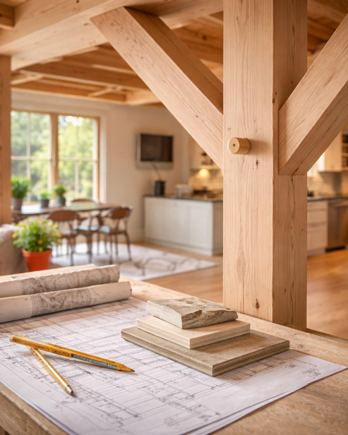 Timber frame construction